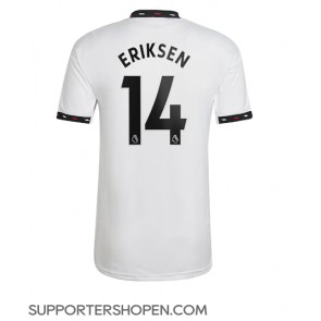 Manchester United Christian Eriksen #14 Borta Matchtröja 2022-23 Kortärmad